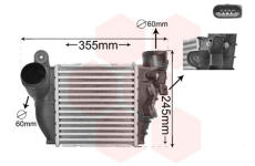 Chladič turba VAN WEZEL 58014200