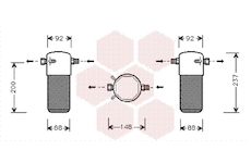 Susarna, klimatizace VAN WEZEL 5900D100