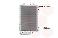 Kondenzátor klimatizácie VAN WEZEL 82015754