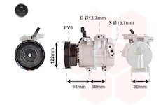 Kompresor, klimatizace VAN WEZEL 8201K703