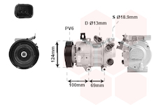 Kompresor, klimatizace VAN WEZEL 8201K719