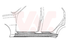 Nástupní panel VAN WEZEL 5880103