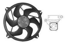 Ventilátor chladenia motora VAN WEZEL 0904746