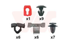 Montáżna sada pre kapotu motora VAN WEZEL 0983797