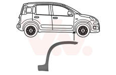 Rozšíření, blatník VAN WEZEL 1613522