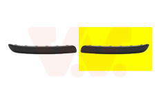 Ozdobna / ochranna lista, naraznik VAN WEZEL 1623581