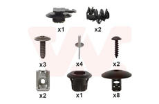 Montáżna sada, Nárazník VAN WEZEL 1728793