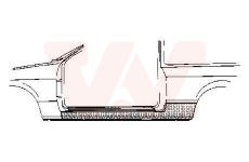 Nástupní panel VAN WEZEL 1734102