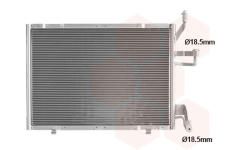 Kondenzátor, klimatizace VAN WEZEL 18015713