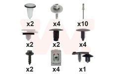 Montáżna sada, Nárazník VAN WEZEL 1949793