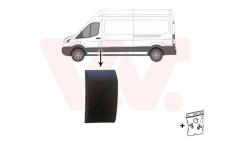 Ozdobná/ochranná liżta bočnej steny VAN WEZEL 1992405