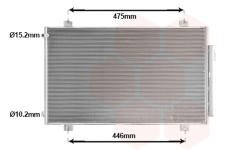 Kondenzátor, klimatizace VAN WEZEL 25015711
