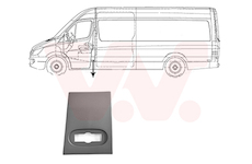 Ozdobna / ochranna lista, bocni stena VAN WEZEL 3077417