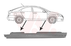 Nástupní panel VAN WEZEL 3352104