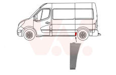 Boční stěna VAN WEZEL 3396141