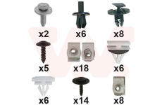 Montážní sada, nárazník VAN WEZEL 3722794