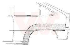 Boční stěna VAN WEZEL 3730146