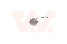 Klapka, vlečný hák VAN WEZEL 3818587