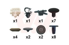 Montáżna sada pre kapotu motora VAN WEZEL 4415797