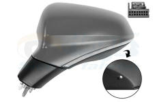 Vnější zpětné zrcátko VAN WEZEL 4950817