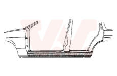 Nástupní panel VAN WEZEL 5319103