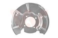 Ochranný plech proti rozstreku, Brzdový kotúč VAN WEZEL 5382372
