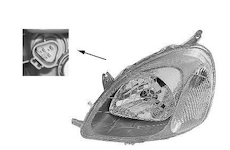 Hlavní světlomet VAN WEZEL 5430961