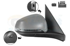 Vnější zpětné zrcátko VAN WEZEL 5717828