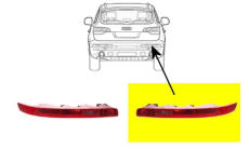 Zadní světlo VAN WEZEL 0381930