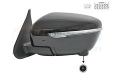 Vnější zpětné zrcátko VAN WEZEL 3383827