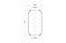 Mech, pneumaticke odpruzeni MONROE ASP2001