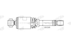 Tlumič, zavěšení kabiny MONROE CB0308