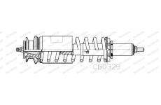 Tlumic, zaveseni kabiny MONROE CB0329