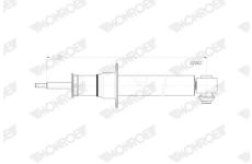 Tlumič pérování MONROE G2262