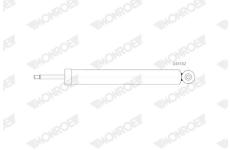 Tlumič pérování MONROE G43162