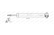 Tlumič pérování MONROE G44006