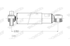 Tlumič pérování MONROE T5440