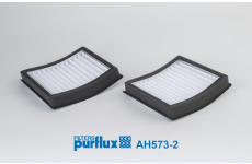 Filtr, vzduch v interiéru PURFLUX AH573-2