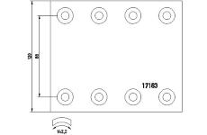 Brzdove oblozeni, bubnova brzda TEXTAR 17183
