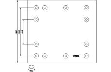 Brzdove oblozeni, bubnova brzda TEXTAR 19037