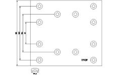 Sada brzdoveho oblozeni, bubnova brzda TEXTAR 1910901