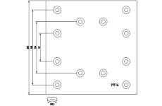 Sada brzdového obloženi, bubnová brzda TEXTAR 1911602