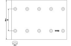 Brzdove oblozeni, bubnova brzda TEXTAR 19150