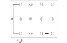 Sada brzdoveho oblozeni, bubnova brzda TEXTAR 1946703