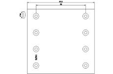 Brzdové obložení, bubnová brzda TEXTAR 19478