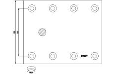 Brzdove oblozeni, bubnova brzda TEXTAR 19849