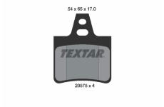 Sada brzdových destiček, kotoučová brzda TEXTAR 2057511