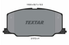 Sada brzdových destiček, kotoučová brzda TEXTAR 2137201