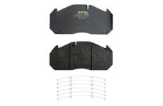 Sada brzdových destiček, kotoučová brzda TEXTAR 2908302