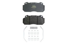 Sada brzdových destiček, kotoučová brzda TEXTAR 2909006